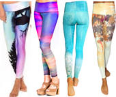 Trend Activewear ~ Teeki Yoga Pants ~ Hot Pants, Bell Bottoms, Goddess ...